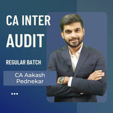 CA Inter Jan 26 & May 26 Exams | Auditing & Ethics By CA Aakash Pednekar | Regular Batch